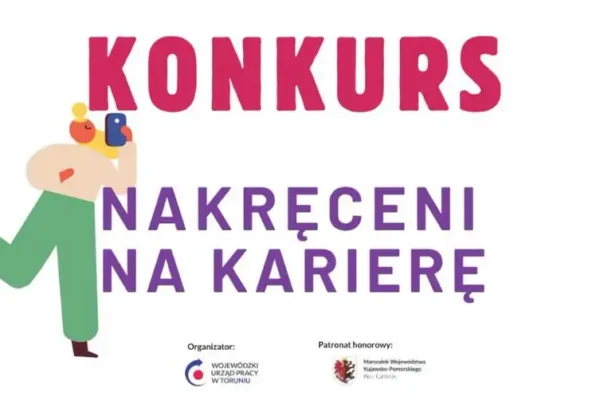 Konkurs „Nakręceni na karierę” dla uczniów klas 7 i 8 z Kujaw i Pomorza
