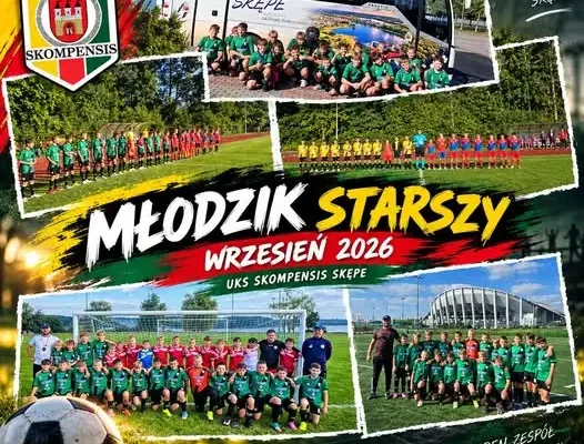 Młodzik Starszy UKS Skompensis Skępe podsumowuje wrzesień 2026